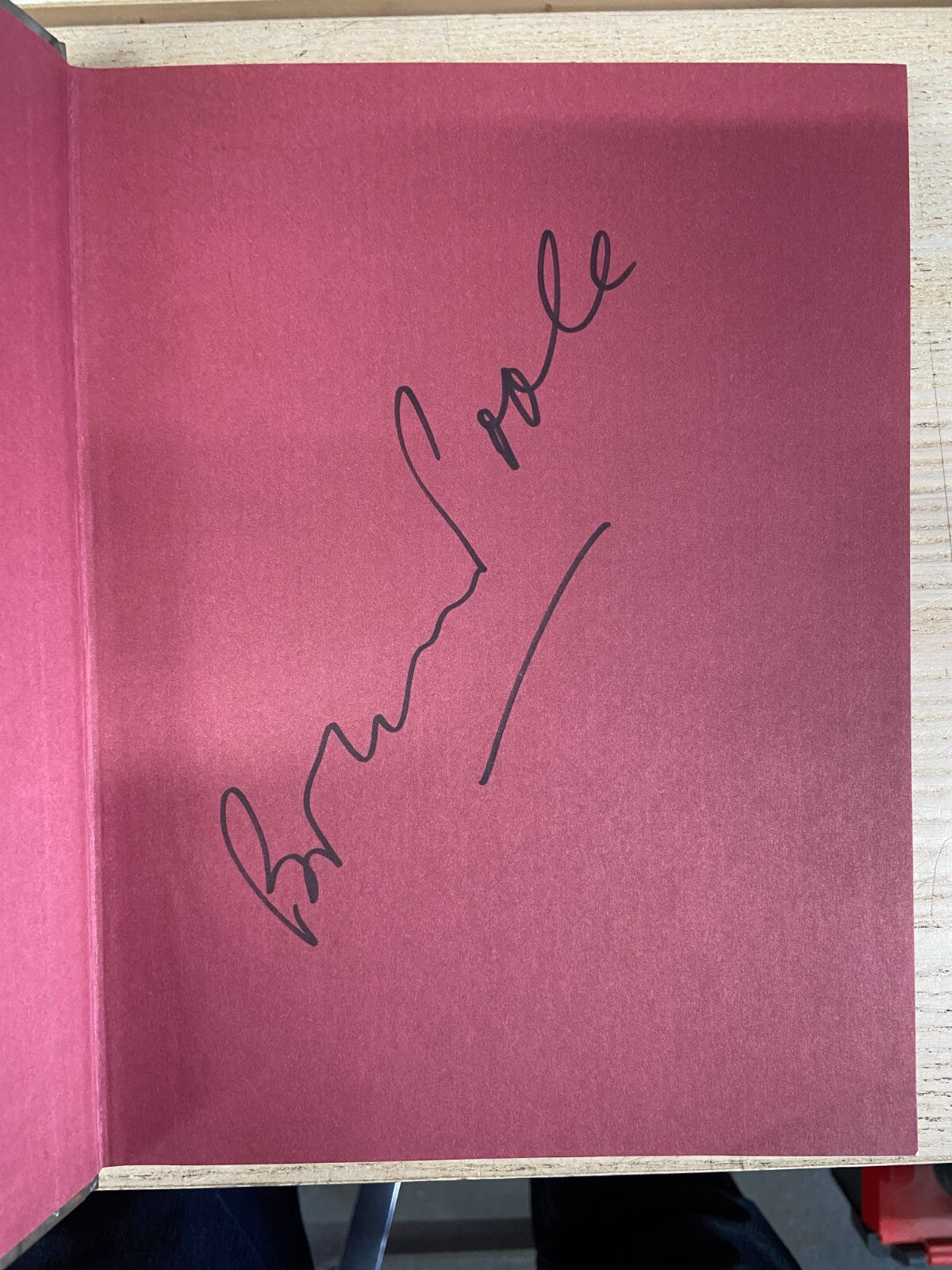 Bruce's Cookbook - Bruce Poole - Signed
