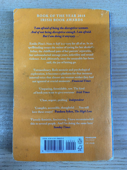 Emilie Pine - Notes to Self - Signed