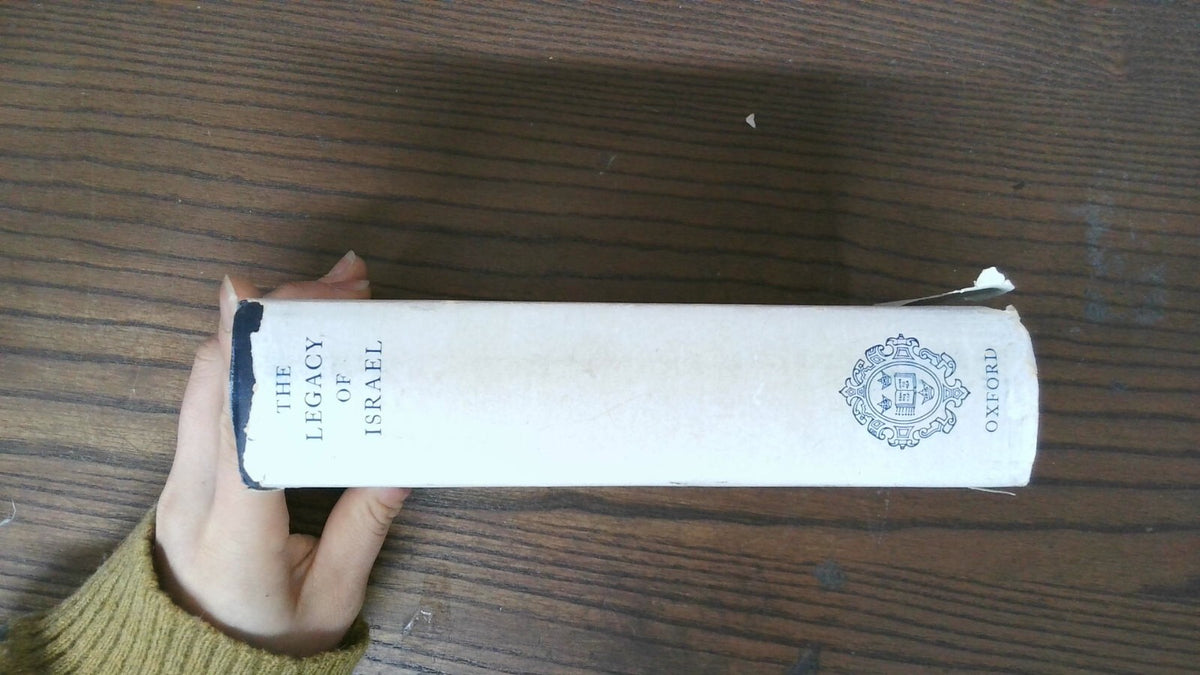 THE LEGACY OF ISRAEL, Abrahams, I, 1948, At the Clarendon Press