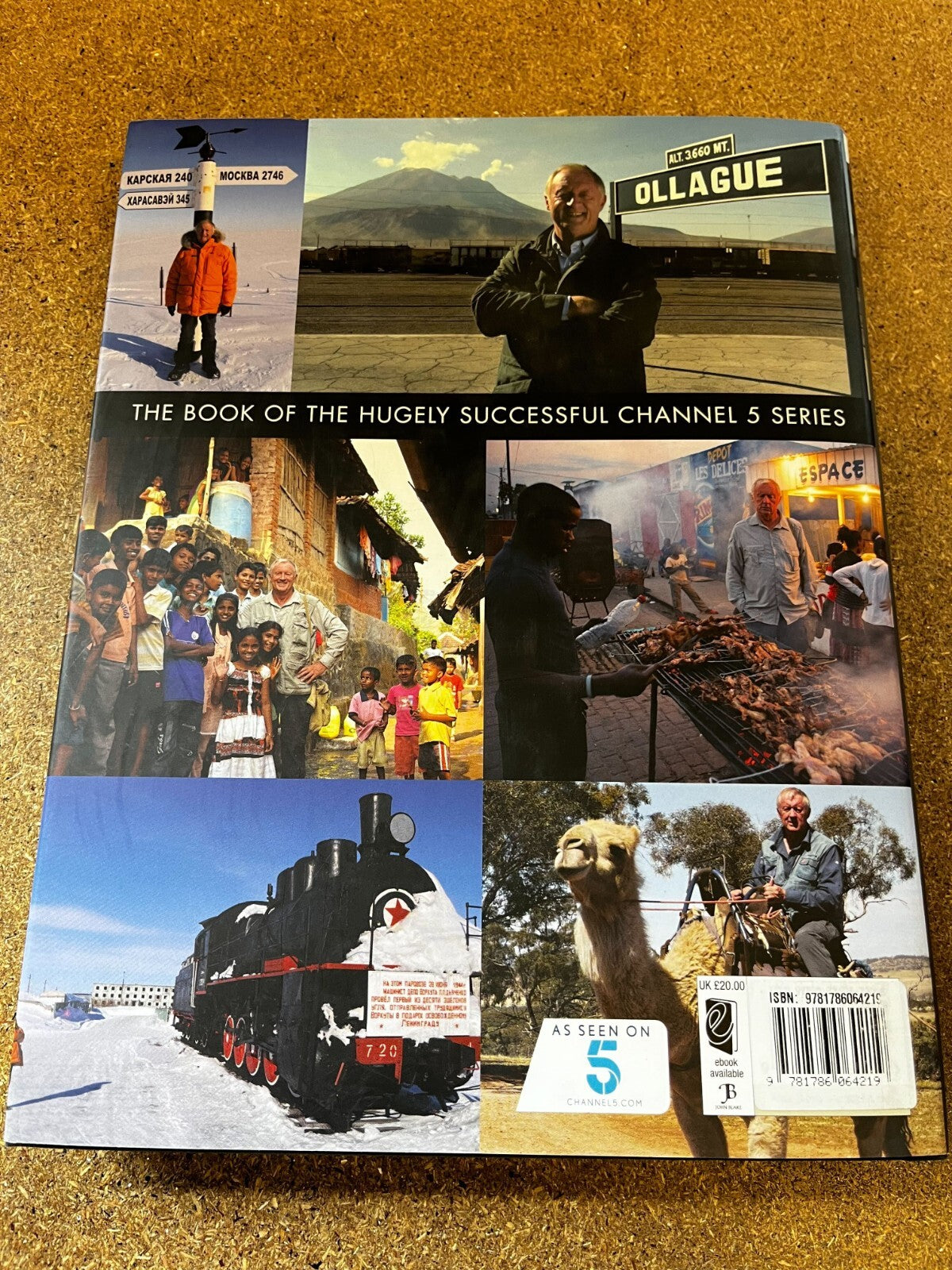Extreme Railway Journeys Chris Tarrant SIGNED (Hardcover, 2016)