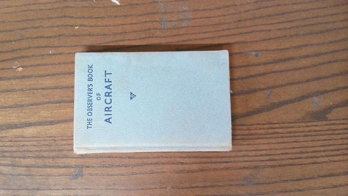 The Observer's Book of Aircraft, 1961, Warne Book