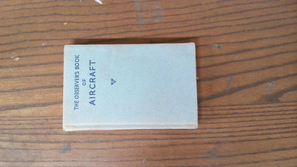 The Observer's Book of Aircraft, 1961, Warne Book