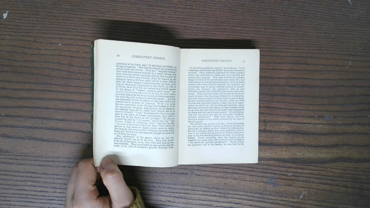 The Canterbury Poets Poems of Robert Burns, Edited by William Sharp