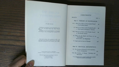 Guide to Philosophy, C. E. M. Joad, 1957, Dover Publications