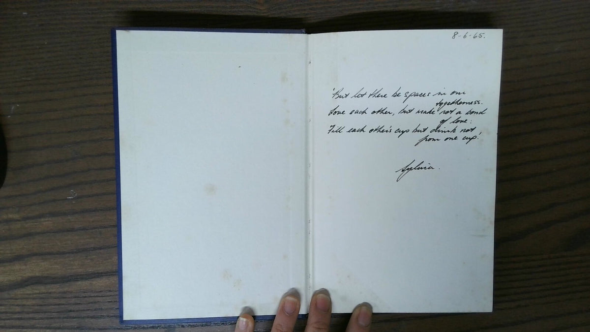 The Prophet, Kahlil Gibran, 1964, Heinemann