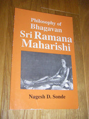 Philosophy of Bhagavan Sri Ramana Maharishi: No. 6 (Monumenta Indica S.)