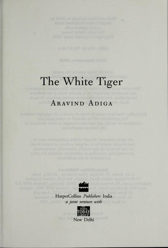 White Tiger The
