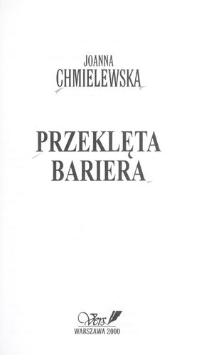 Przekleta bariera (Polish Edition)