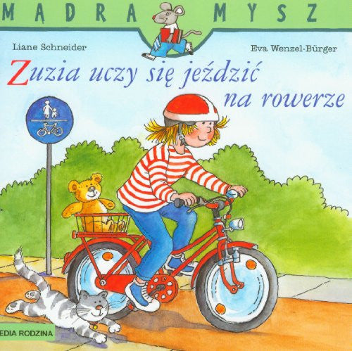 Zuzia uczy sie jezdzic na rowerze (MADRA MYSZ)