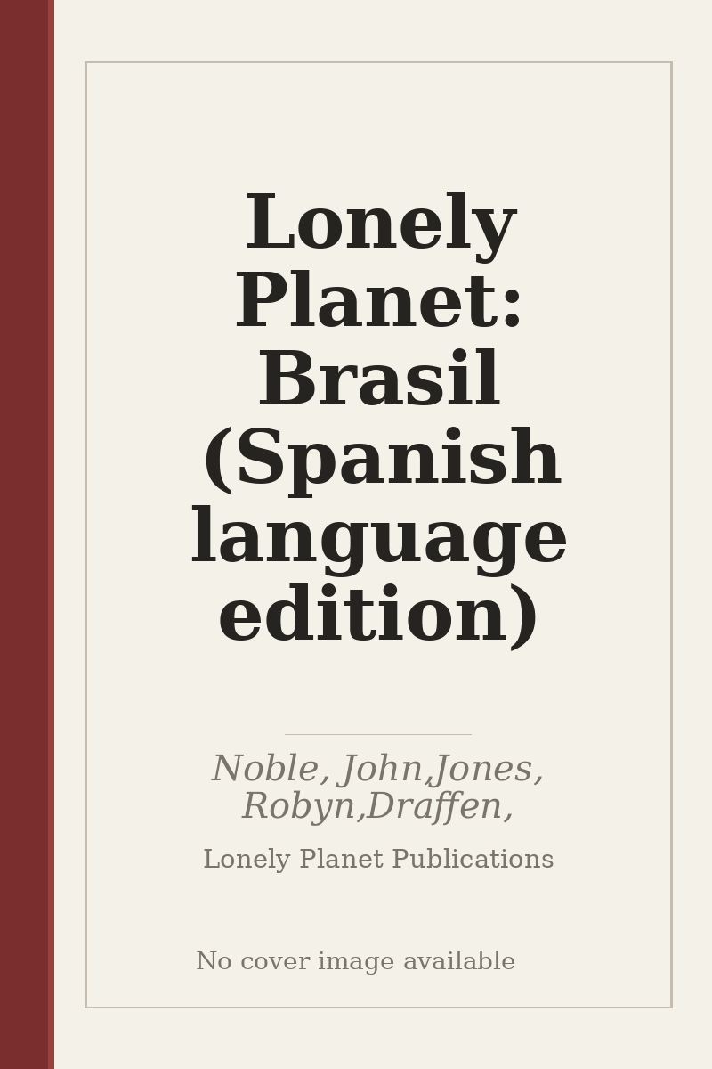 Lonely Planet: Brasil (Spanish language edition) - no cover image available