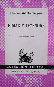Rimas y declaraciones poeticas (Coleccion Austral) (Spanish Edition)