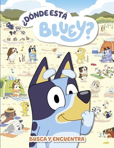 Bluey. Libro juguete - ¿Dónde está Bluey? (edición en español): Busca y encuentra (Pequeños curiosos)