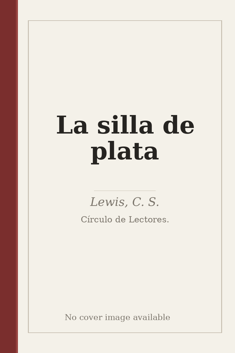 La silla de plata - no cover image available
