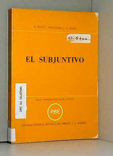 El Subjuntivo