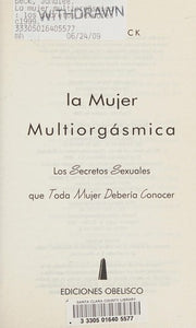 La mujer multiorgásmica