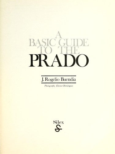 A basic guide to the Prado
