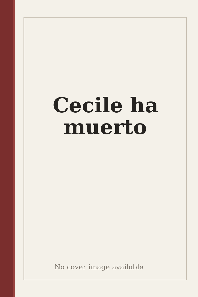 Cecile ha muerto - no cover image available