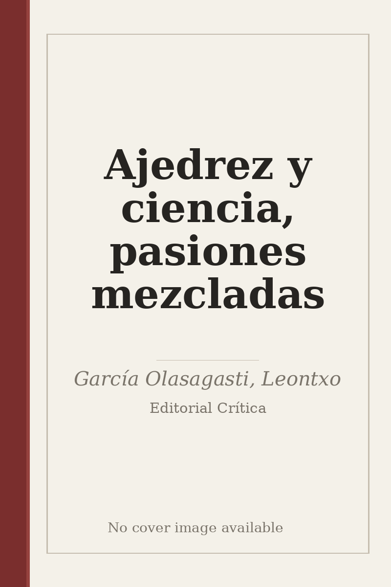 Ajedrez y ciencia, pasiones mezcladas - no cover image available