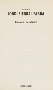 Cinco dias de octubre / Five Days of October: El pasado emerge para destruir el presente: 3 (Inspector Mascarell)