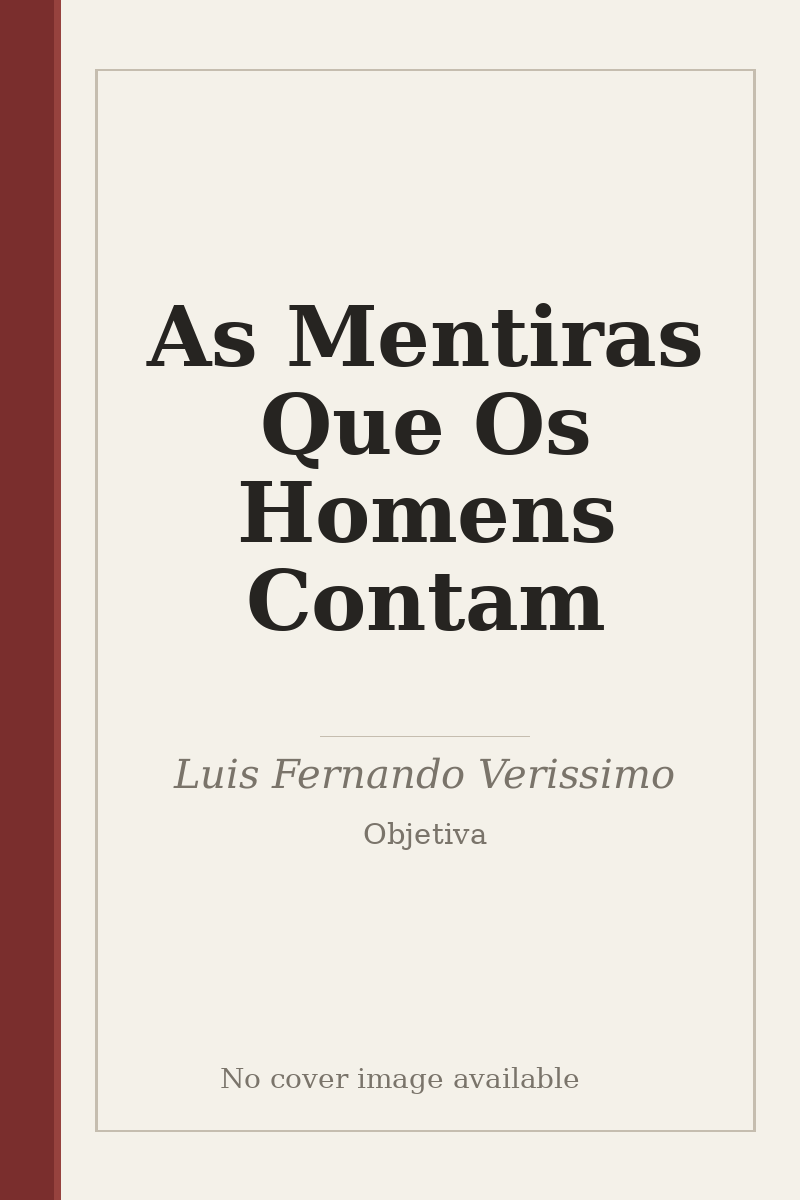 As Mentiras Que Os Homens Contam - no cover image available
