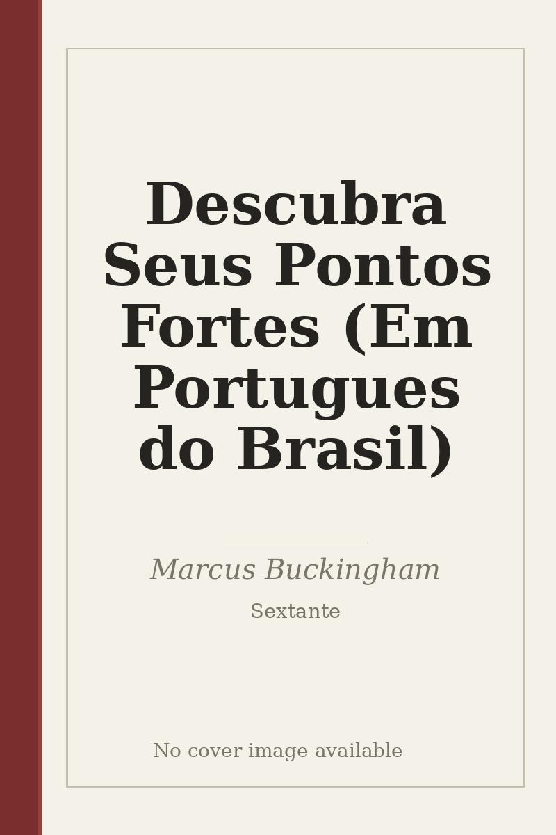 Descubra Seus Pontos Fortes (Em Portugues do Brasil) - no cover image available
