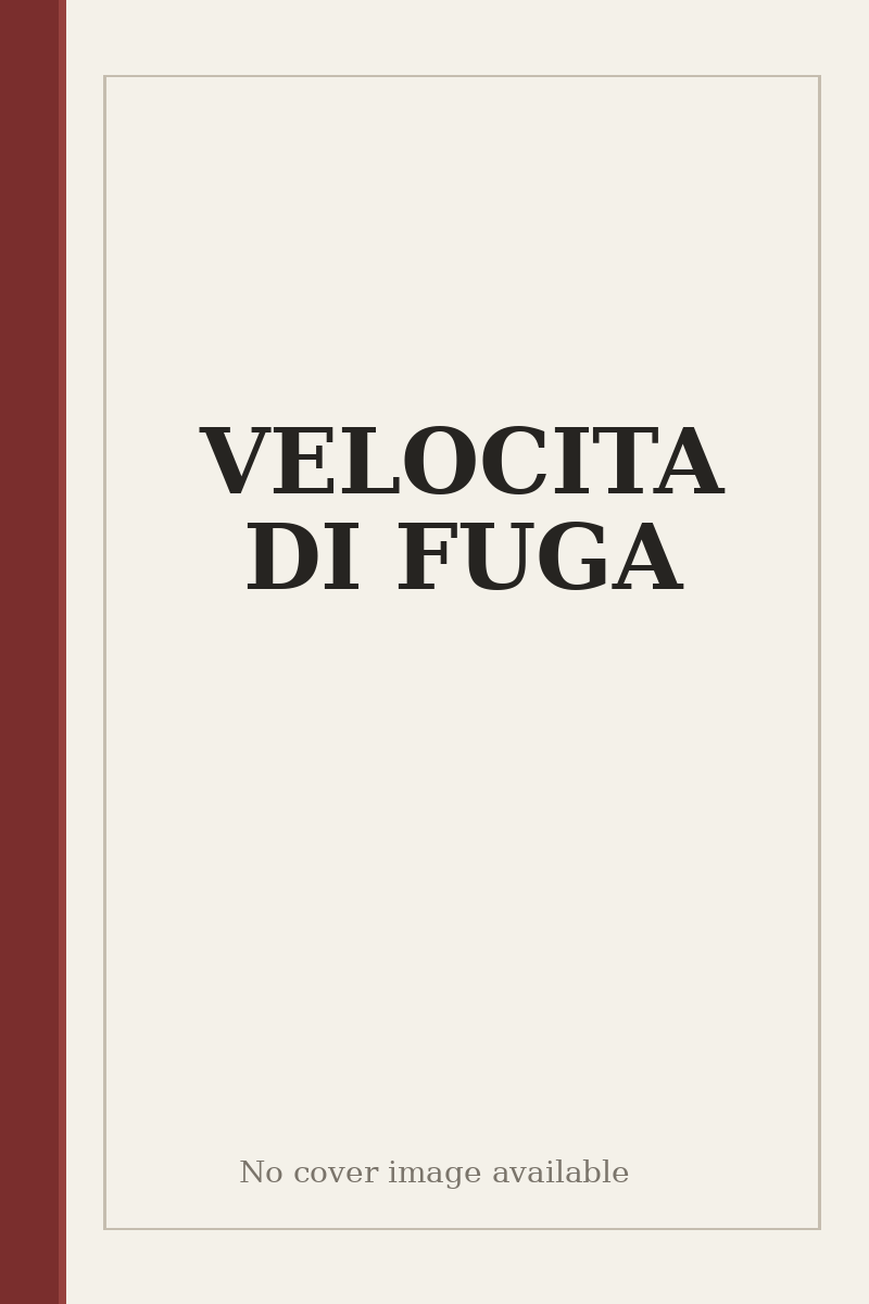 VELOCITA DI FUGA - no cover image available