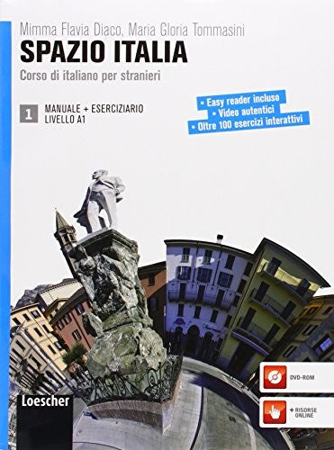 Spazio Italia: Manuale + Eserciziario + DVD-ROM + Digitale 1 (A1)