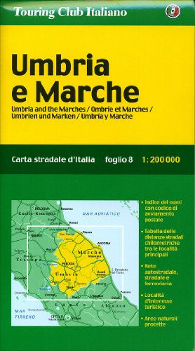Umbria E Marche (Carte Regionali)