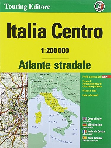 Italy Central atlas - atlante stradale Centro (2015)