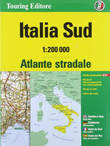 Italy South atlas - atlante stradale Sud tci (r) (2015)