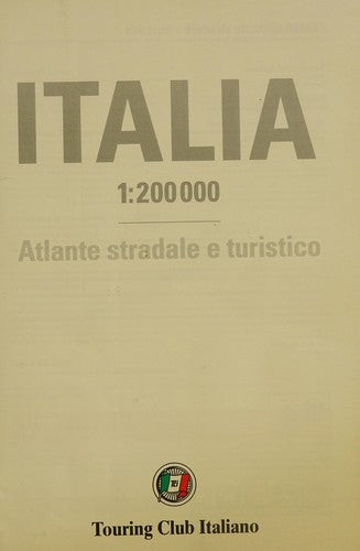 Italy atlas - atlante stradale 2018
