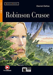 Robinson Crusoe + free Audiobook [English]: Robinson Crusoe (Reading & Training)