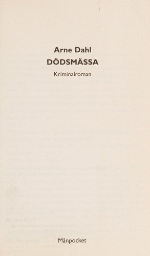 Dödsmässa: 07 (A-gruppen)