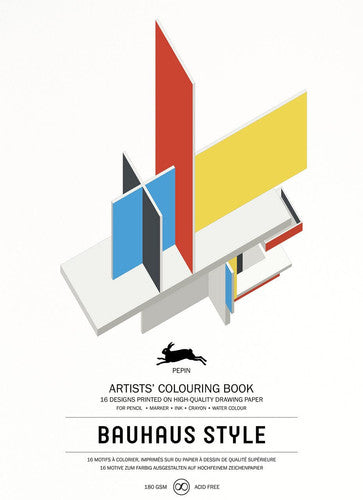 Bauhaus Style: Artists' Colouring Book (Multilingual Edition)