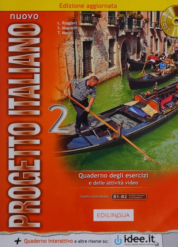 Nuovo Progetto italiano: Quaderno degli esercizi 2 + CD-audio (Level B1-B2)