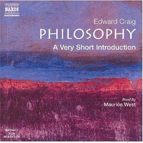 Very Short Introductions: Philosophy