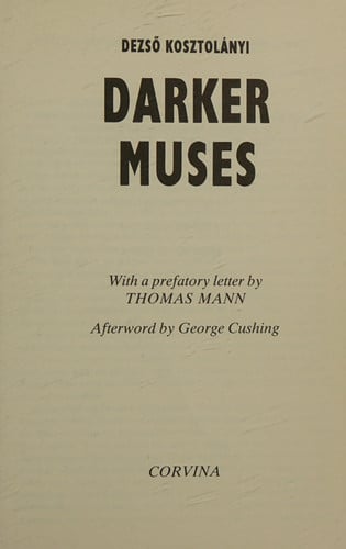 Darker Muses: The Poet Nero