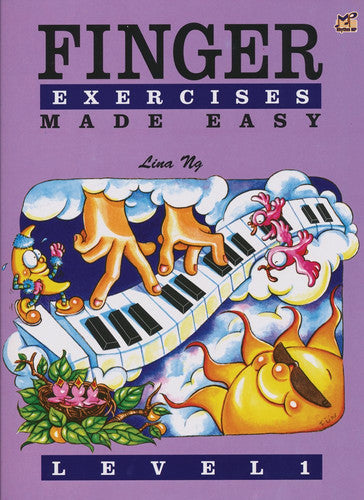 Finger Exercises Made Easy Level 1 (Piano Lessons Made Easy)