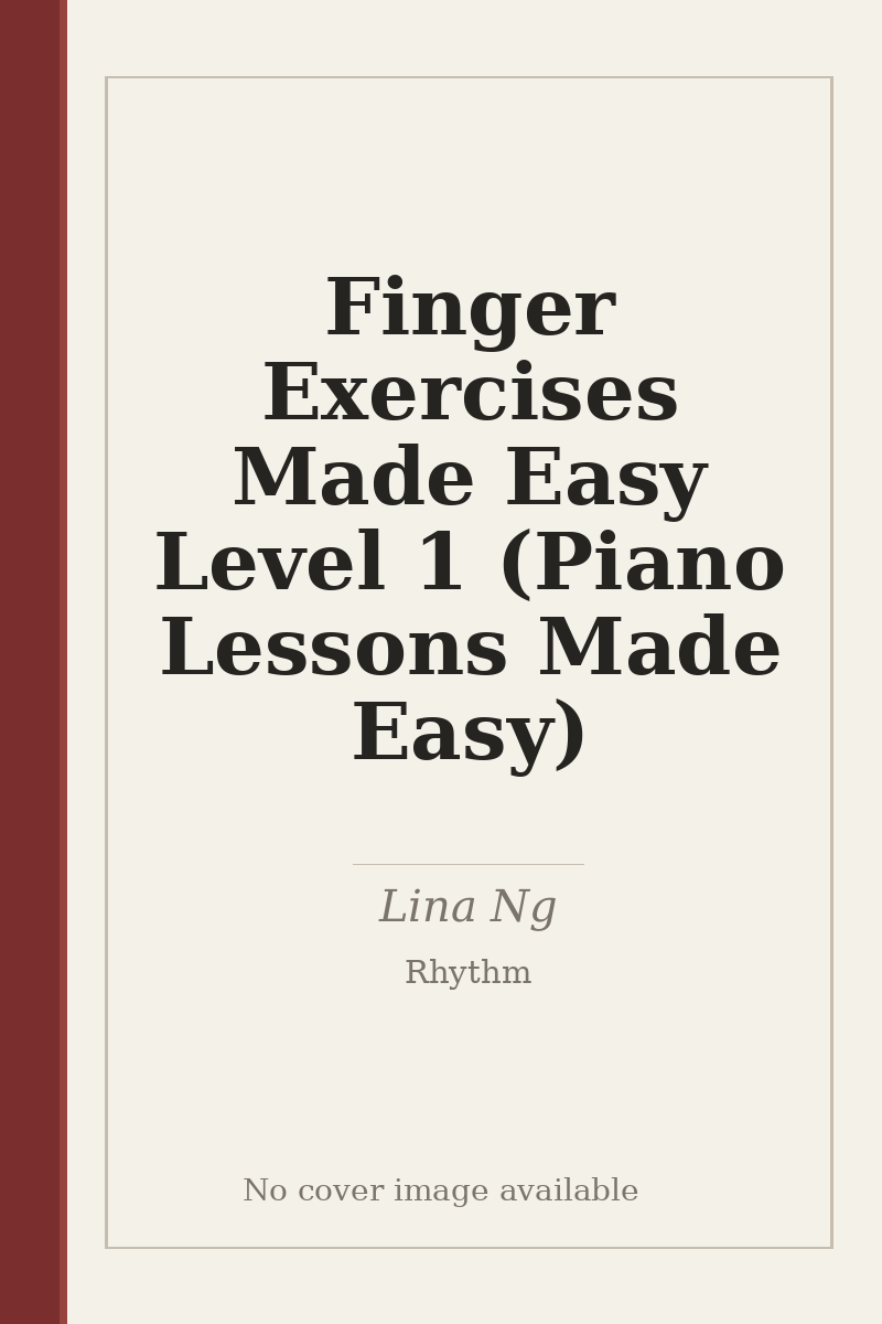 Finger Exercises Made Easy Level 1 (Piano Lessons Made Easy) - no cover image available