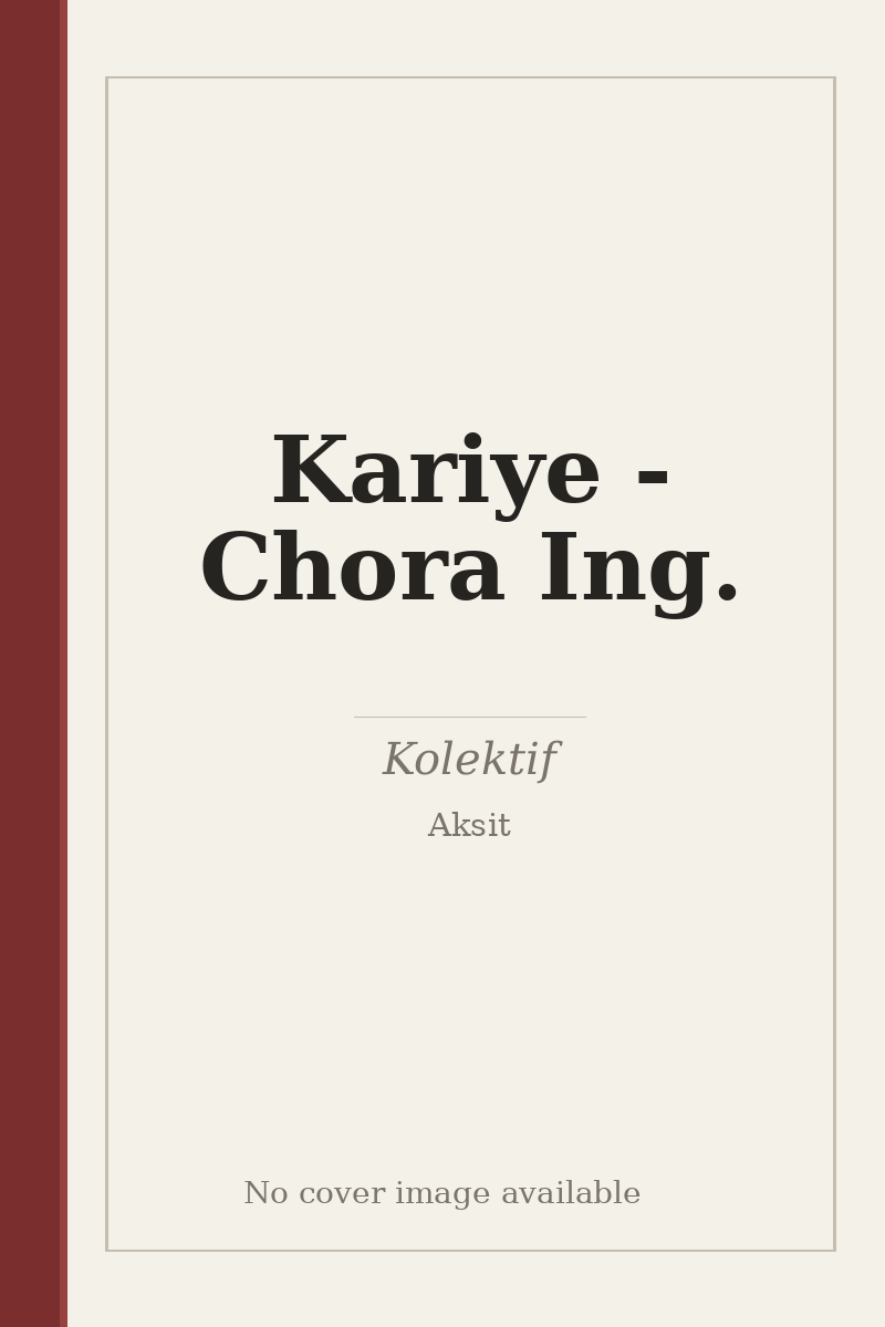 Kariye - Chora Ing. - no cover image available