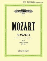 Flute Concerto No. 1 in G K313 285c Edition for Flute and Piano: Edition for Flute and Piano (Edition Peters)