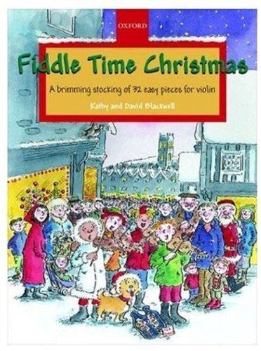 Fiddle Time Christmas (Violin Solo) with CD, Kathy and David Blackwell