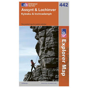Assynt & Lochinver OS Explorer Map 442