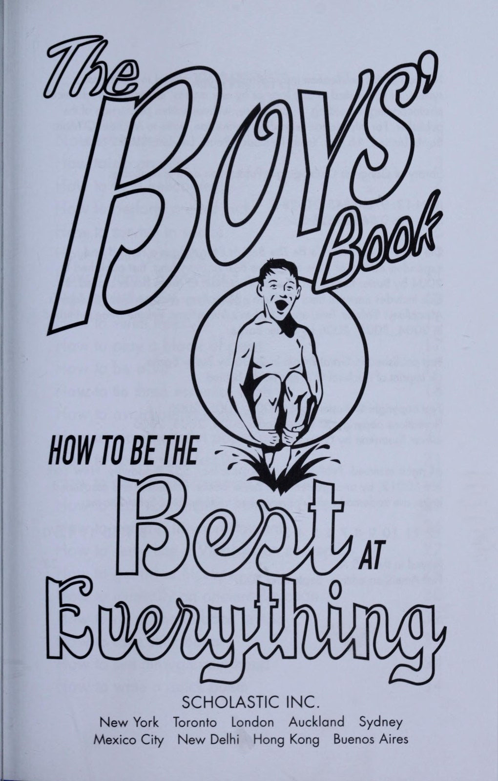 The Boys' Book