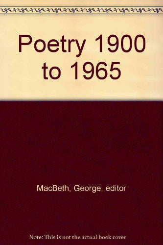 Poetry 1900 to 1965