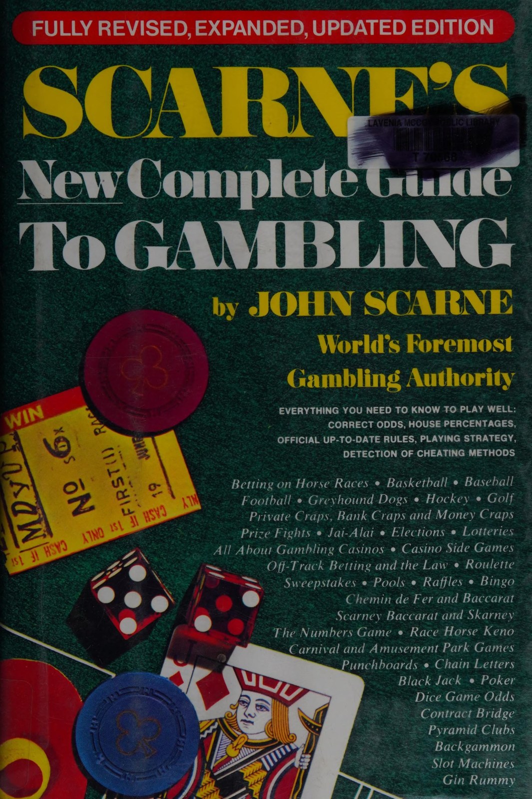 Scarne's New Complete Guide To Gambling by John Scarne (2005-08-01)