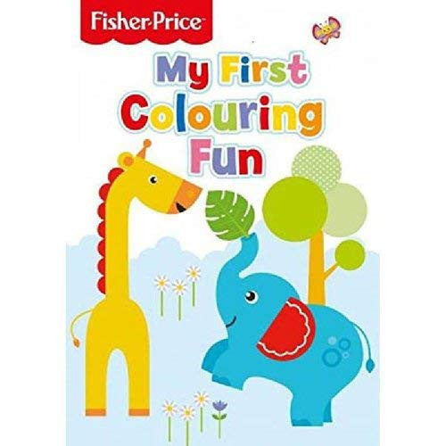 Fisher Price Colouring Book - Animals for Children, Kids Colouring Books