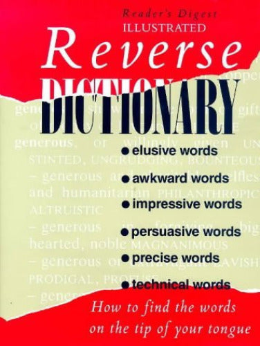 Illustrated Reverse Dictionary