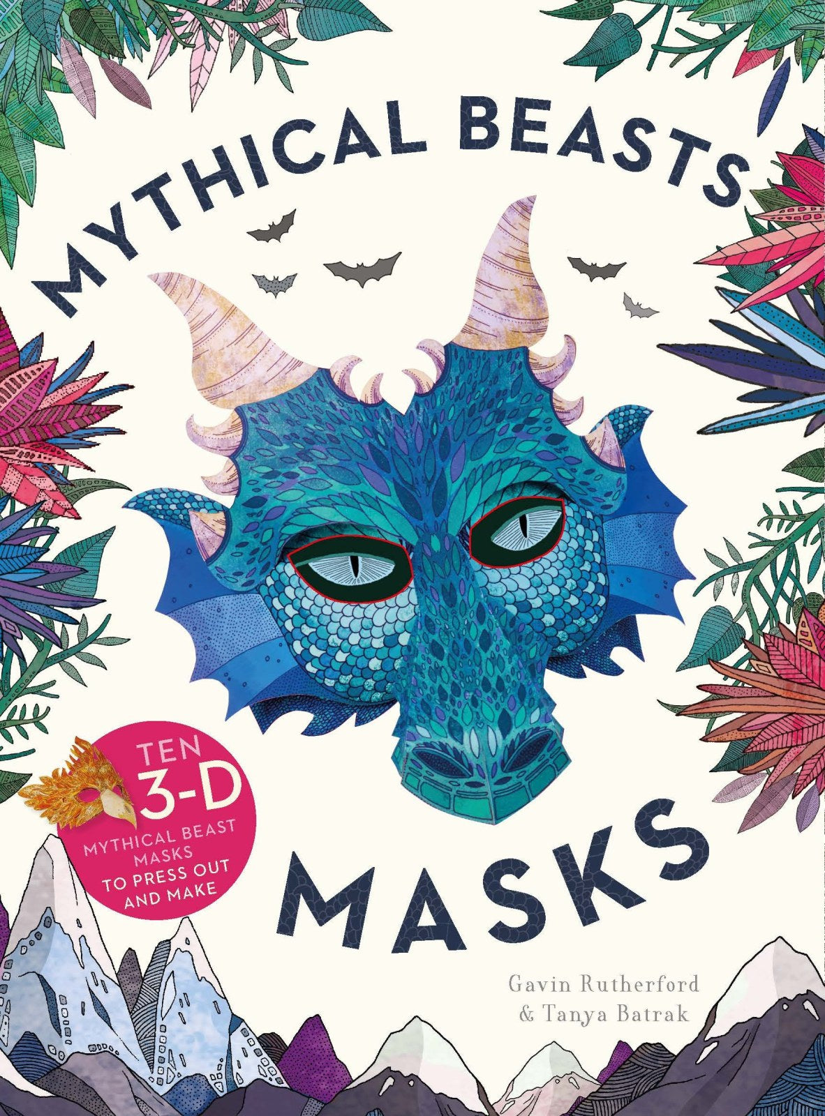 Mythical Beasts Masks: Ten 3D mythical beast masks to press out and make