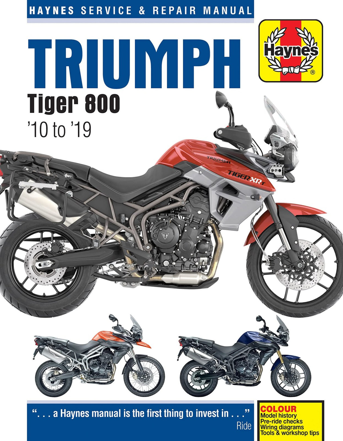 Haynes Triumph Tiger 800 '10 to '19